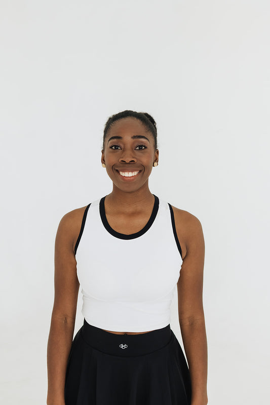 SCULPTED MONOCHROME CROP - UNLMTD Active + Lounge