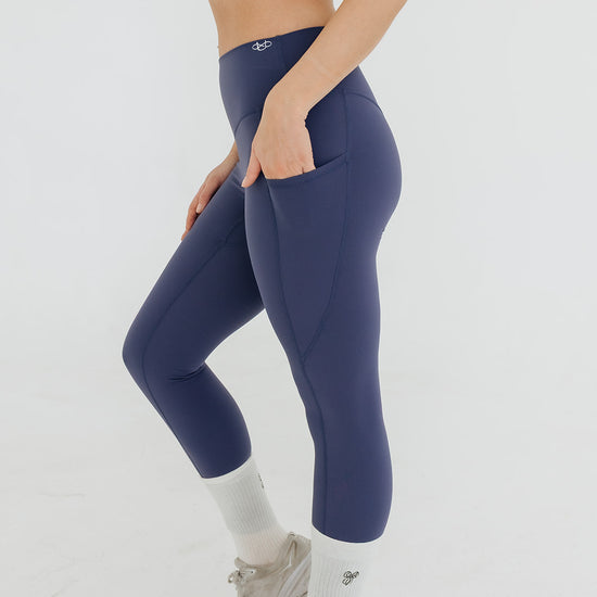 NAVY NOVA PERFORMANCE LEGGINGS - UNLMTD Active + Lounge