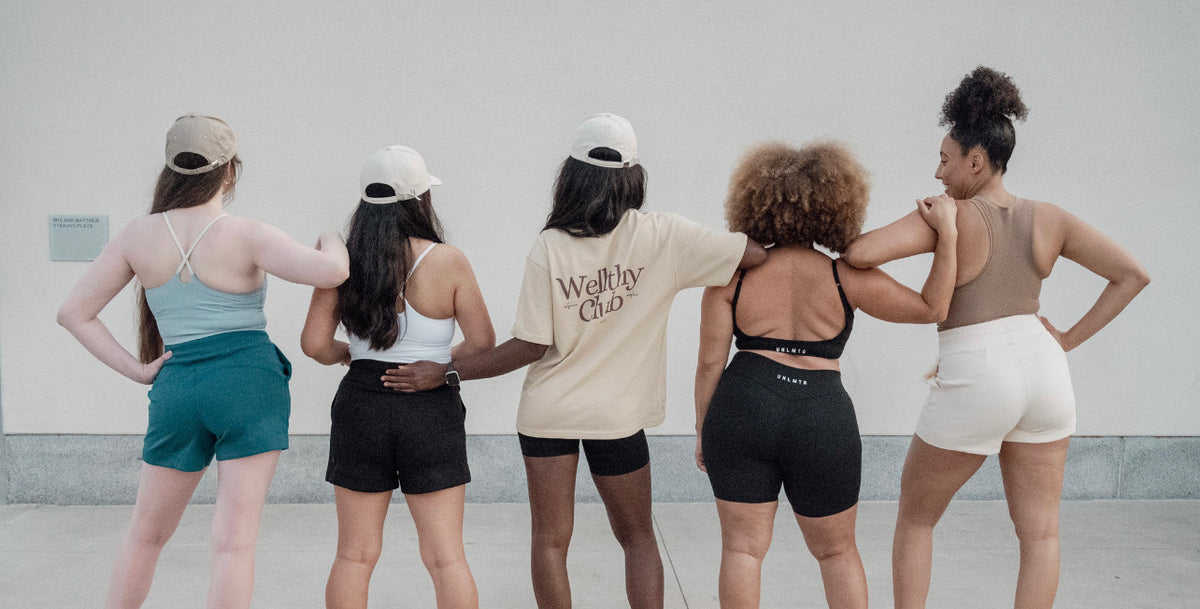 The Wellthy Club All-Season Short Sleeve Tshirt - UNLMTD Active + Lounge