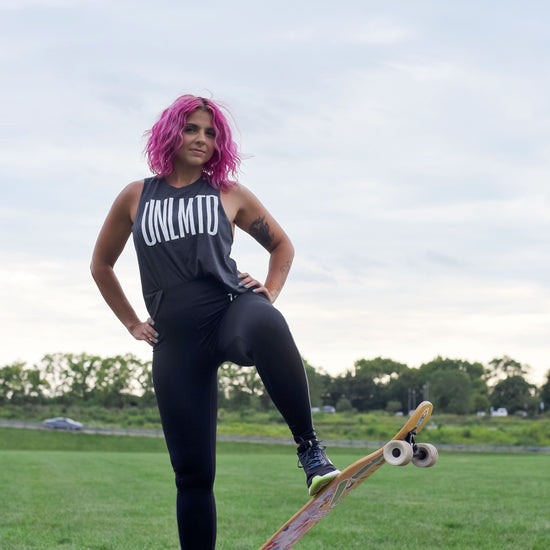 UNLMTD Signature Crop Tank Top - UNLMTD Active + Lounge
